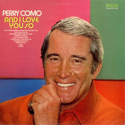tofollowFIWebsite htt. . Perry como and i love you so other versions